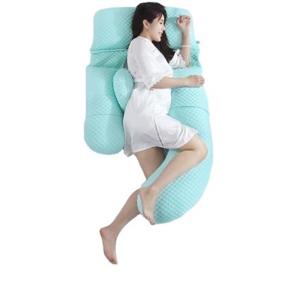 China Comfortable Therapy Pregnancy Pillow Large Size Filling Soft Pillow For Pregnant Women for sale