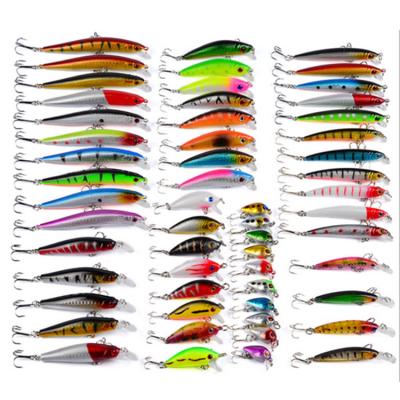 China Hot Sales Colorful Zinc Alloy New Arrival Fishing Lure Set 43 Pcs for sale