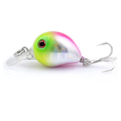 China ABS Amazon hot sales wholesale 3.2cm 1.5g customized fishing hinomiya lure for sale