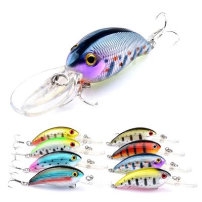 China ABS Amazon Hot Sales Wholesale 8cm Happy 8g Fish Lure for sale