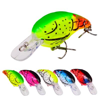 China ABS 72mm Crank Bait 11.3g Topwater Hard Fishing Lures Bait For Floating Swimbait Sea Bass Pike Trout Fishing Artificial Crankbait for sale