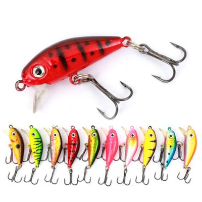 China ABS Amazon hot sales wholesales topwater crancbaits lures fishing tackle 3.3g 4cm for sale