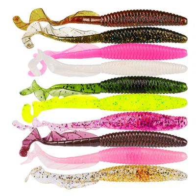 China Silicone plastic new design fish bait to lure artificial bait for catching fish for sale