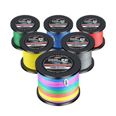 China PE Amazon Hot Sales Wholesales 1000m Nylon Fluorocarbon Fishing Line for sale