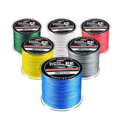 China PE Amazon hot sales wholesales 300m fishing line braided seaknight nylon fish line for sale