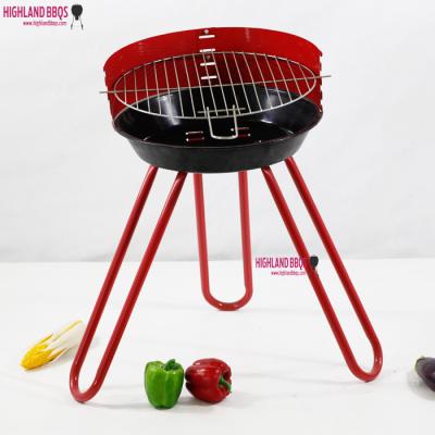 China Mini Round Campfire Pit Rotisserie Adjustable Outdoor Oval Rectangle Single Size Barbecue Grill For Garden for sale