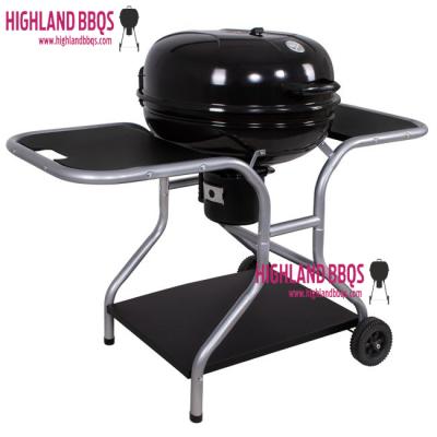 China Hot Selling Adjustable Height Kettle BBQ Grill 22.5 Inch Deluxe Kettle BBQ Grill for sale