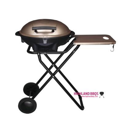 China Adjustable Portable Electric BBQ Grill Cart Height To Height BBQ Grill Table Electric Folding Grill Folding Outdoor Kitchen for sale