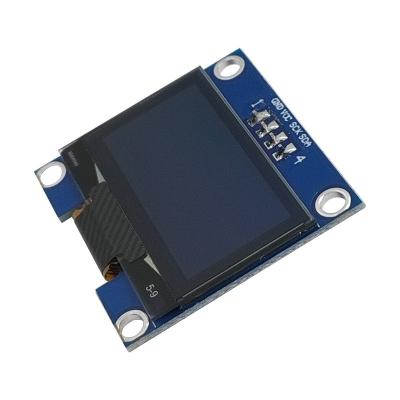 China 1,3 inch Oled-display 128x64 resolutie 4-pins Iic-interface Wit blauw Oled-display met pcba Te koop