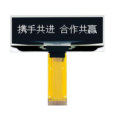 China 2,23-Zoll-PMOLED-Anzeigemodul, 128 x 32 Auflösung, 24 PINS 3/4 SPI, I2C-Schnittstelle zu verkaufen