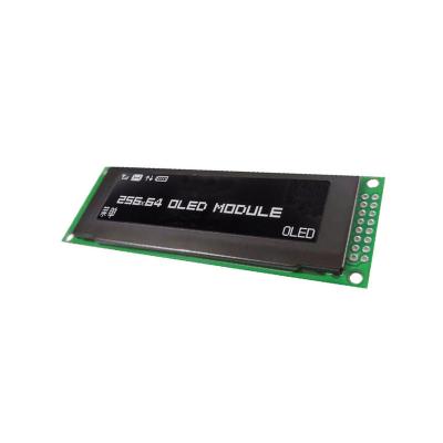 China 2,8-Zoll-PMOLED-Anzeigemodul mit PCBA, 256 x 64 Auflösung, 30-Pin-SPI-Schnittstelle, Treiber-IC SSD1322 zu verkaufen