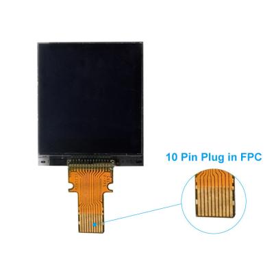 China 1 inch licht leesbaar TFT, 128x128 Transflectieve modus LCD Display Module Te koop