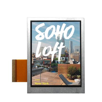 China Sonnenlichtlesbar 3,5 Zoll LCD-Display TFT, 240x320 50 Pins 18 Bit RGB+SPI-Schnittstelle zu verkaufen