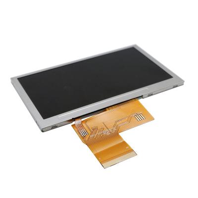 中国 4.3インチ Tft Lcd ディスプレイ, 480x272 解像度, 24 ビット RGB 40PIN インターフェース, 1000cd/M2 販売のため