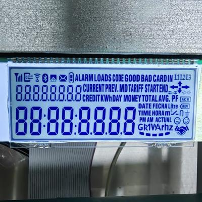 China Display LCD de segmento monocromático OEM, módulo LCD de caracteres personalizados positivos de 240x160 FSTN en venta