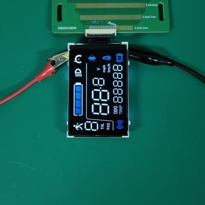 China Negativ-transmissives LCD-Anzeigemodul mit blauem Bildschirm, 16 x 2 FPC-LCD-Modul zu verkaufen