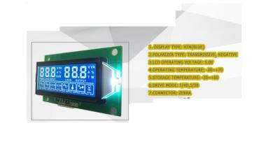 China 2.2 Zoll HTN Segment LCD Display Modul Antriebsspannung 1/4D,1/3B ZEBRA Verbindung zu verkaufen