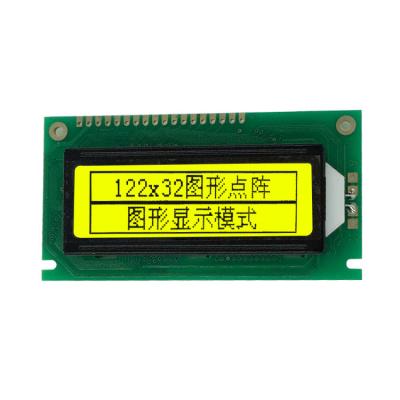 China 2.5 Zoll 122 * 32 Dot Matrix LCD-Display mit PCBA, Fahrverhältnisse 1/32 Duty 1/5 Bias zu verkaufen