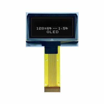 중국 1.54 OLED 128x64 dots driver ic CH1116 SPI IIC interface oled module 1.54 inch 12864 oled display module 판매용