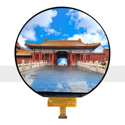 China TFT round display module 3.6 inch ,544x506 , lvds ,view angle is all ,driving IC ST72566 for sale