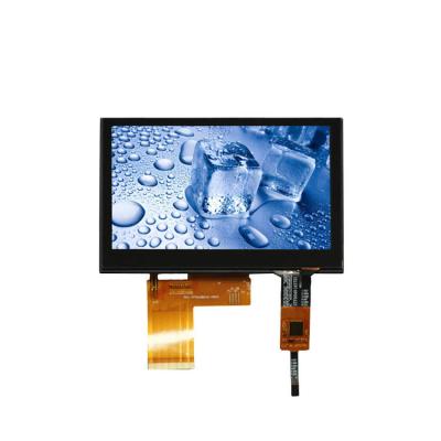 중국 4.3인치 LCD TFT IPS 패널 모든 관점 용량 터치 스크린 디스플레이 판매용