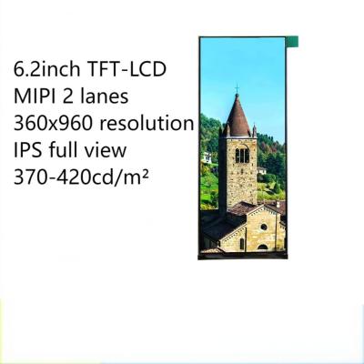 Κίνα 6.2 ιντσών TFT LCD 360x960 Ανάλυση Μακρύς μπάρας για ρομπότ πλυντήριο πιάτων και μηχανή καθαρισμού προς πώληση