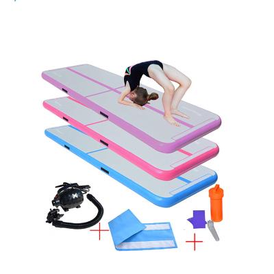 China Kids/Adults Gymnasium Mat 3m*1m*0.1m Eco-friendly Inflatable Tumbling Track For Gym DWF Air Floor //Air Mat for sale