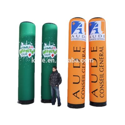 China 420D 10'ft Customized Inflatable Pillar Cylinder , Inflatable Igniting Tubes for sale