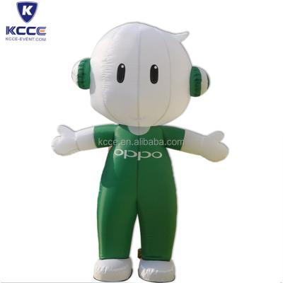 China Promotion Activity Outdoor Inflatable Advertising Cartoon , Blow Up Mobile Promotion Cardboard for sale