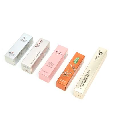 China Disposable Custom Printed Cosmetic Makeup Mascara Packaging Paper Box for sale