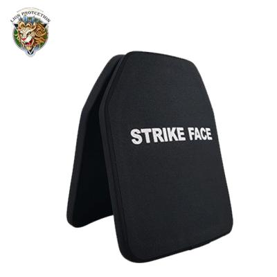 China Military Security Army Single Curve Single Rack Alumina Bulletproof Plate Ballistic Plates Level 3 for sale