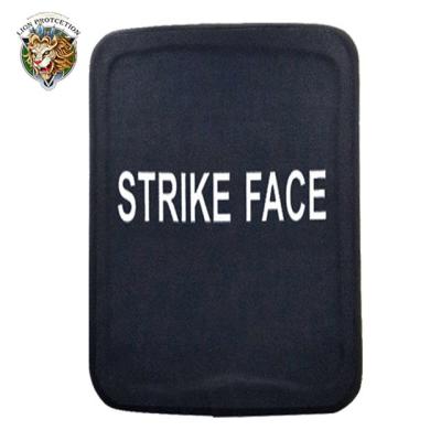 China Bullet Proof Ceramic Ballistic Alumina Bullet Proof Face Plate NIJ III Face Strike Dish Military Security Army Military Combat Activities for sale