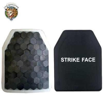 China Army Security NIJ Security Bullet Proof Plate Military Carbide Bulletproof Plate Ceramic Ballistic Strike Face for sale