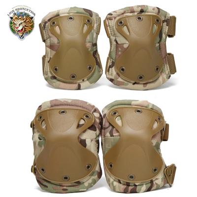 China Outdoor Tactical Combat Kneepads Elbow Pads Knee Pads Safety Elbow Protective Knee Pad LION Protection One Size Customized Accepted ISO9001 for sale