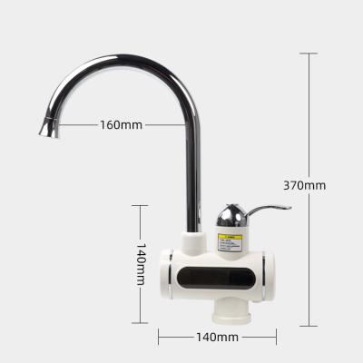 China China Electric Factory Contemporary Faucets Deck Mounted Mixer Taps Heater Instant Tap Heating Electric Faucet for sale