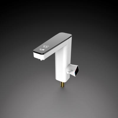 China 3300w Taps 3300w Bathroom Faucet Mixer Basin Faucet Water Heater Instant Electric Heater Faucet for sale