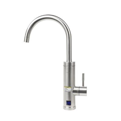 China 304 Stainless Steel Kitchen Faucets Electric Faucet Taps Griferia Sink Faucets Modern Electric Hot Water Tap Faucet for sale