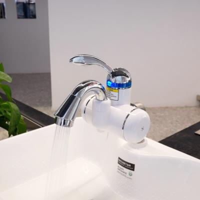 China Electric Faucets Bathroom Toilet Basin Faucet Water Taps 220v 3000w Heating Electric Faucet Instant Water Heater Faucet for sale