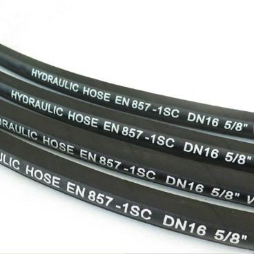 China NBR 853 1sn High Pressure Hydraulic Hose IN TO/DIN SAE100r1 1/2