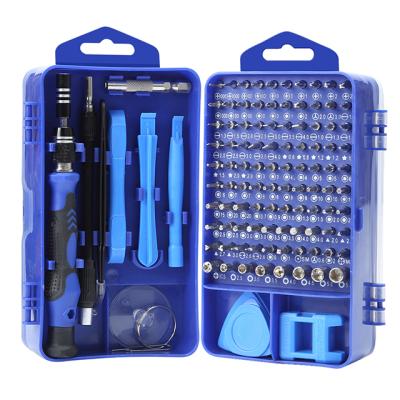 China 115 Anti-Slip In 1 Mini Precision Screwdriver Multi Device Repair Hand Home Tools Screwdriver Set for sale