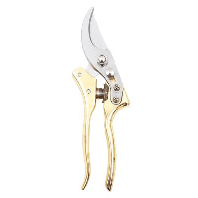 China Anti-skid Handle Garden Bypass Tree Branch Cutting Pruner Scissors Floral Shears for sale