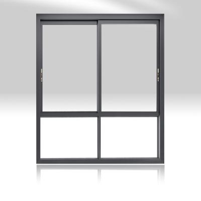 China Sliding ZEKIN Hot Selling Sliding Sliding Windows Sliding Windows Scratch Resistance Glass Windows Silent Noise Reduction for sale