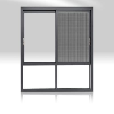 China Sliding ZEKIN Hot Selling Sliding Sliding Windows Sliding Windows Scratch Resistance Glass Windows Silent Noise Reduction for sale