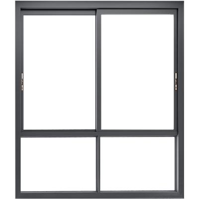 China ZEKIN High Quality And Simplicity Lightweight Luxury Sliding Sliding Windows Stainless Steel Windows for sale