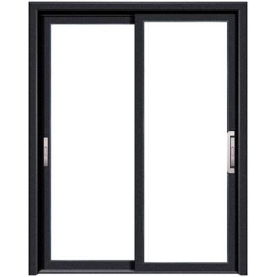 China ZEKIN Factory Price Bedroom Balcony Sliding Door Security Waterproof Modern Villa Tempered Balcony Glass Door for sale