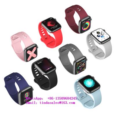 China 2021 Available Smart Watch Silicone Silica Gel Apple Watch Bands Cheap Smart Strap 8 Colors 38mm/42mm40mm/44mm Apple Watch Bands For iwatch for sale