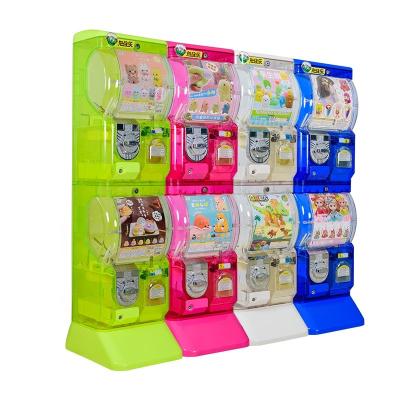 China Body-ABS and PC 45Mm Bubble Gum Ball Machine Vending/Candy Machine Vending Gumball/Toy Capsule Vending Machine Square for sale