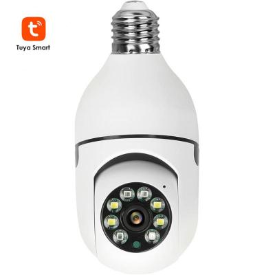 China Human Motion Tracking Home Smart 2MP Fisheye 360 ​​Degree Panoramic Lamp Security Camera Indoor CCTV Wifi Bulb Camera for sale