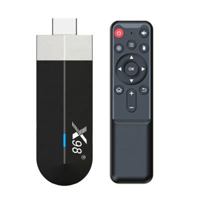 China Support USB 2.0 Amazon Mini Android Amlogic S905Y4 64 DUAL Wifi TV Dongle 11.0 Bit 4GB RAM 2.4G 5G Stick 4K X96 Miracast TV X98S500 for sale