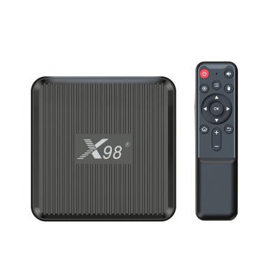 China Support Android TV Box 4K USB 2.0 X98Q Android TV Box 11.0 Amlogic S905W2 Smart TV Box for sale